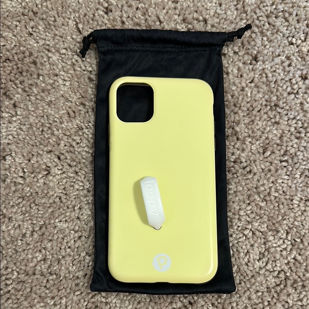 Buttery Yellow iPhone 11 Loopy Case